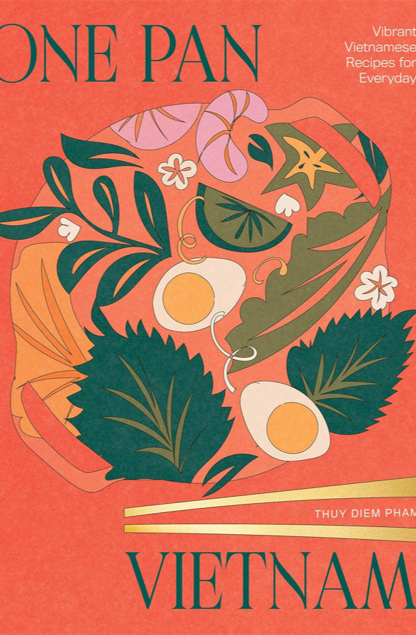 Book cover of One Pan Vietnam : Vibrant Vietnamese Recipes for Everyday by Thuy Diem Pham at Wild and the Sage, Galle, Sri Lanka