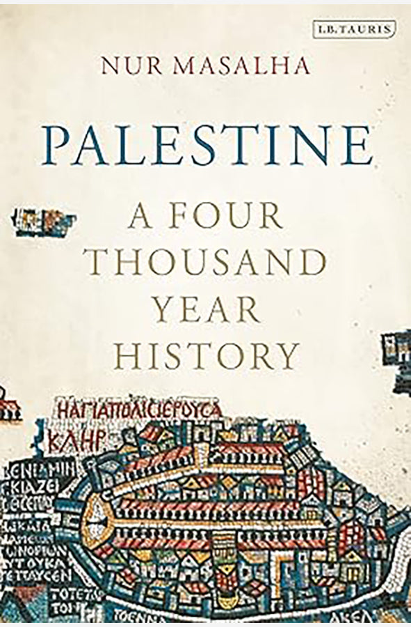 Book cover of Palestine: A Four Thousand Year History by Nur Masalha at Wild and the Sage, Galle, Sri Lanka