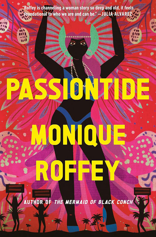 Book cover of Passiontide by Monique Roffey at Wild and the Sage, Galle, Sri Lanka