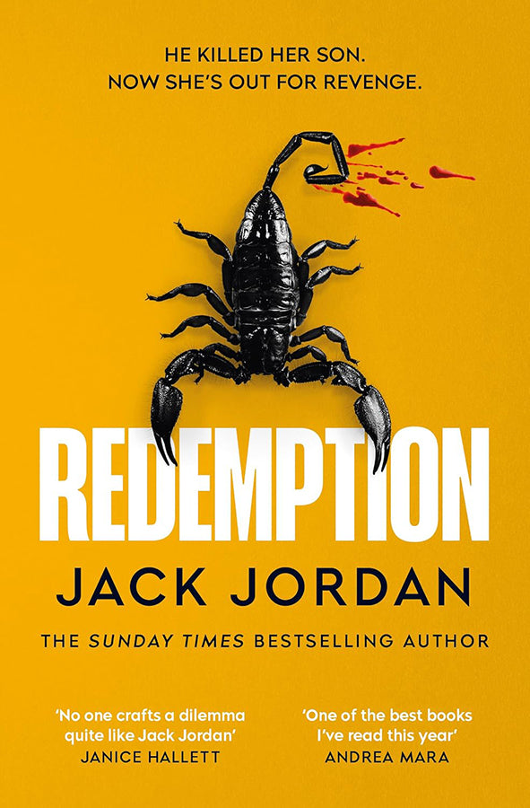 Book cover of Redemption by Jack Jordan at Wild and the Sage, Galle, Sri Lanka