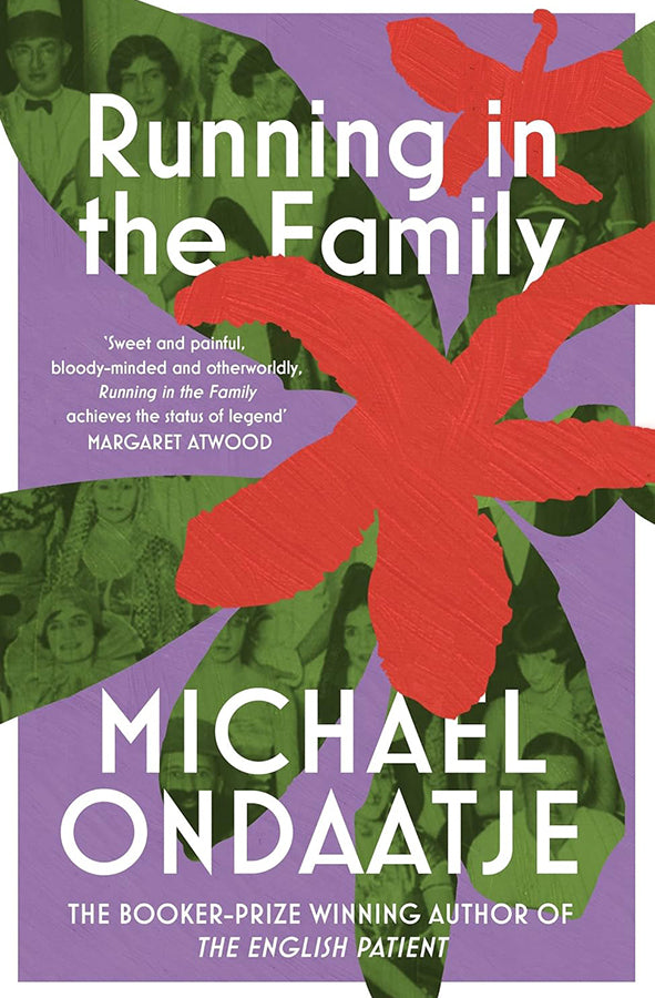 Book cover of Running in the Family by Michael Ondaatje at Wild and the Sage, Galle, Sri Lanka