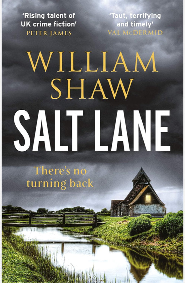 Book cover of Salt Lane : the superb first book in the DS Alexandra Cupidi Investigations by William Shaw at Wild and the Sage, Galle, Sri Lanka