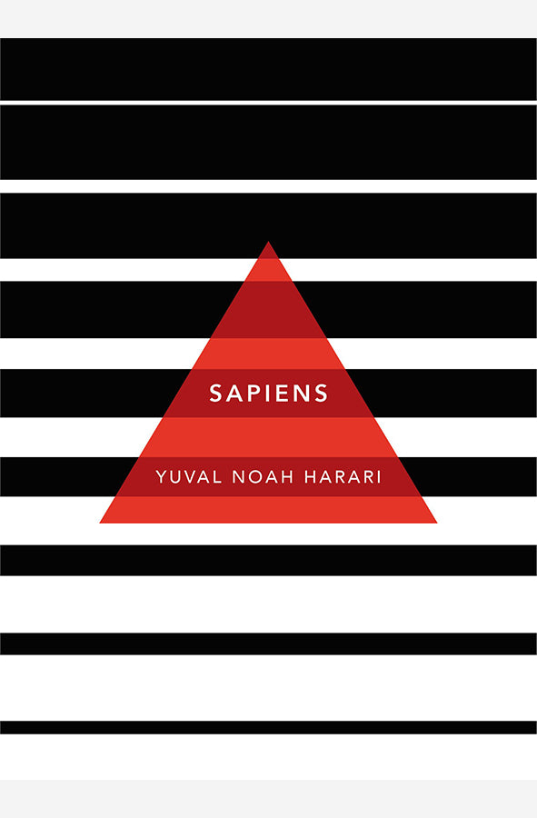 Book cover of Sapiens: A Brief History of Humankind by Yuval Noah Harari at Wild and the Sage, Galle, Sri Lanka