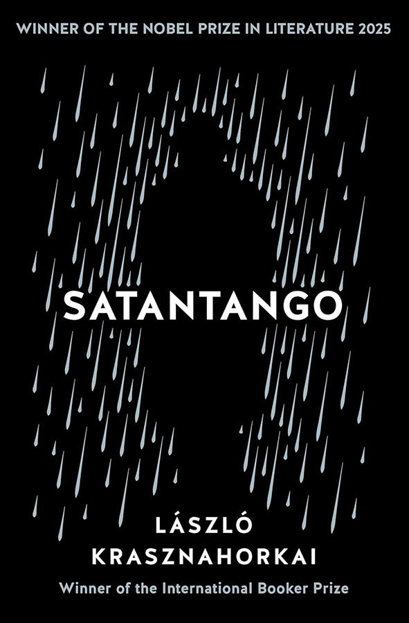 Book cover of Satantango by Laszlo Krasznahorkai at Wild and the Sage, Galle, Sri Lanka