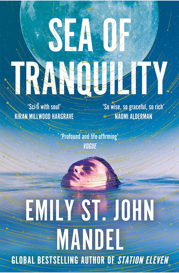 Book cover of Sea of Tranquility by Emily St. John Mandel at Wild and the Sage, Galle, Sri Lanka