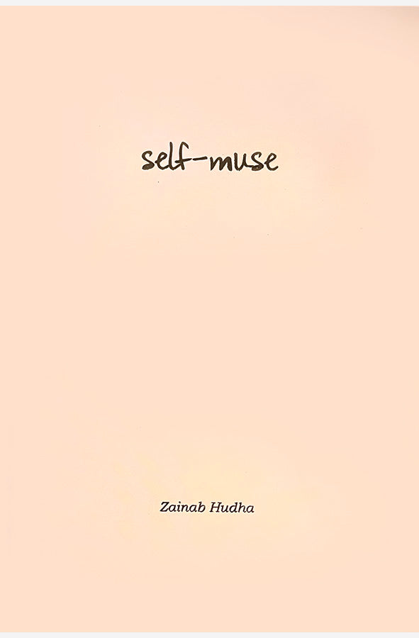 Book cover of Self-Muse by Zainab Hudha at Wild and the Sage, Galle, Sri Lanka