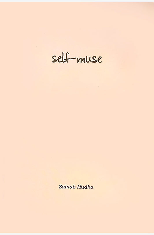 Book cover of Self-Muse by Zainab Hudha at Wild and the Sage, Galle, Sri Lanka