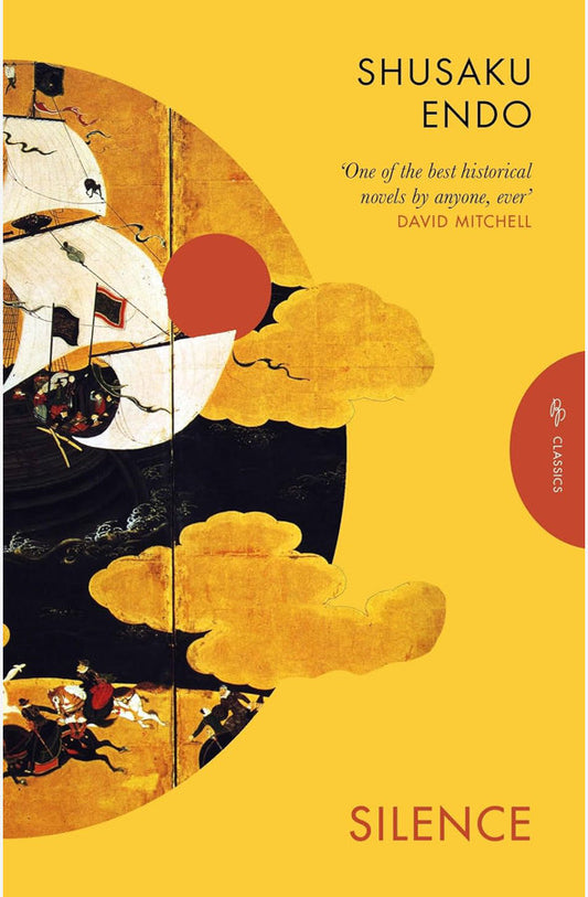 Book cover of Silence by Shusaku Endo at Wild and the Sage, Galle, Sri Lanka