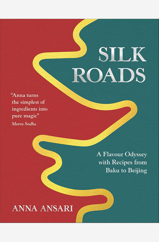 Book cover of Silk Roads by Anna Ansari at Wild and the Sage, Galle, Sri Lanka