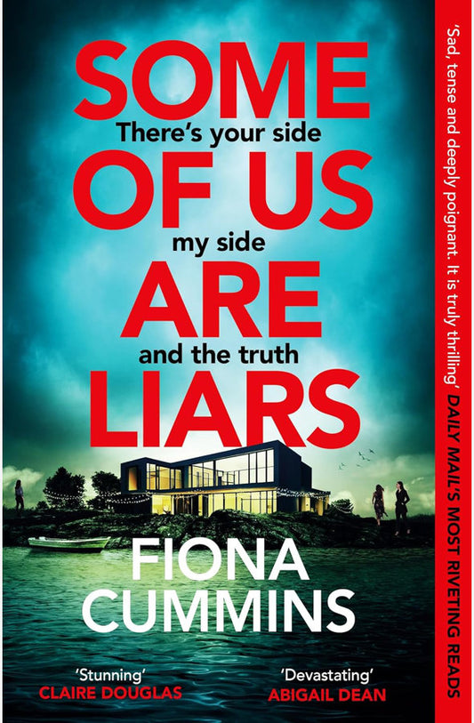 Book cover of Some of Us Are Liars by Fiona Cummins at Wild and the Sage, Galle, Sri Lanka