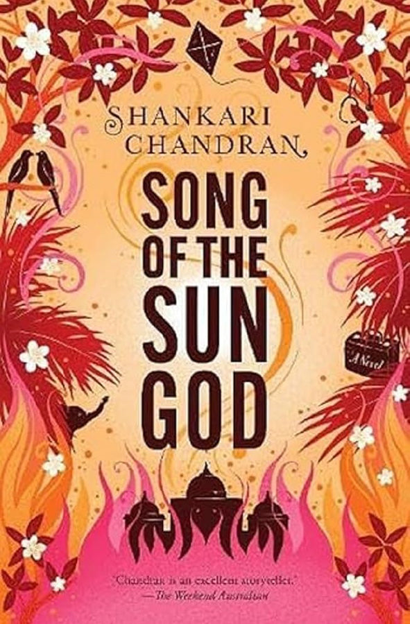 Book cover of Song of the Sun God by Shankari Chandran at Wild and the Sage, Galle, Sri Lanka