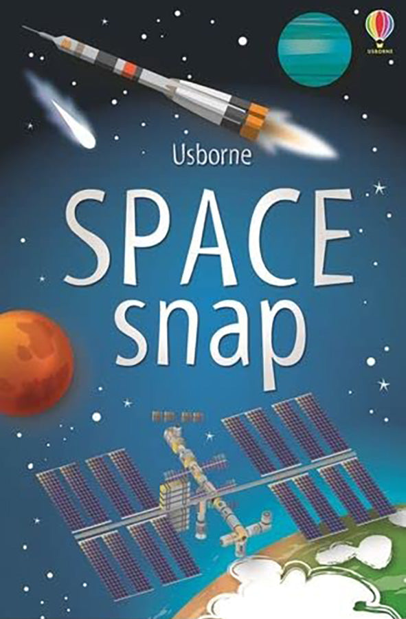 Book cover of Space Snap by Usborne at Wild and the Sage, Galle, Sri Lanka