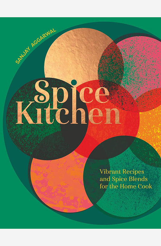 Book cover of Spice Kitchen by Sanjay Aggarwal at Wild and the Sage, Galle, Sri Lanka