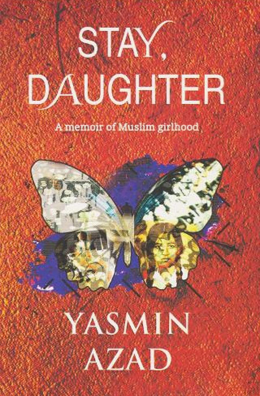 Book cover of Stay, Daughter by Yasmin Azad at Wild and the Sage, Galle, Sri Lanka