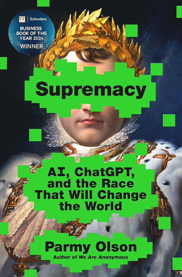 Book cover of Supremacy: AI, ChatGPT and the Race That Will Change the World by Parmy Olson at Wild and the Sage, Galle, Sri Lanka