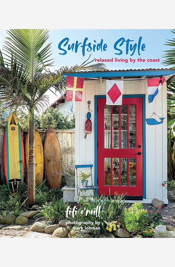 Book cover of Surfside Style: Relaxed Living by the Coast by Fifi O’Neill at Wild and the Sage, Galle, Sri Lanka
