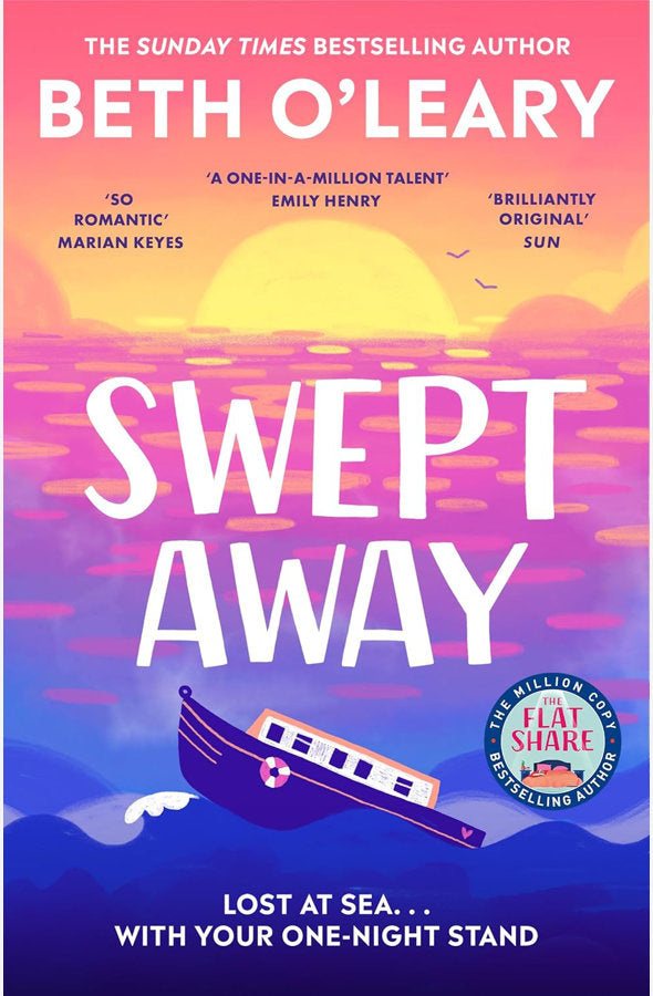 Book cover of Swept Away by Beth O'Leary at Wild and the Sage, Galle, Sri Lanka