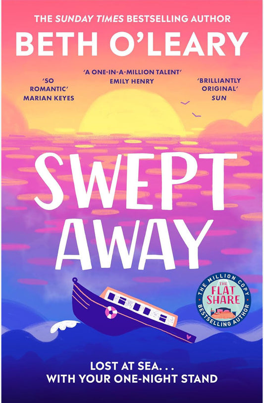 Book cover of Swept Away by Beth O'Leary at Wild and the Sage, Galle, Sri Lanka