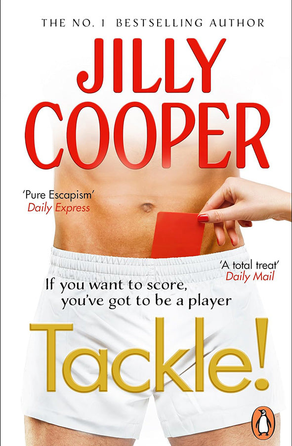 Book cover of Tackle! by Jilly Cooper at Wild and the Sage, Galle, Sri Lanka