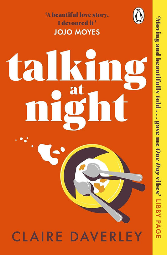 Book cover of Talking at Night by Claire Daverley at Wild and the Sage, Galle, Sri Lanka