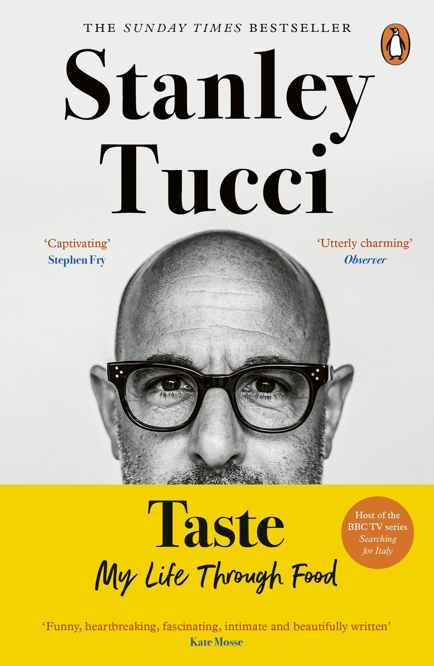Book cover of Taste: My Life Through Food by Stanley Tucci Paperback at Wild and the Sage, Galle, Sri Lanka