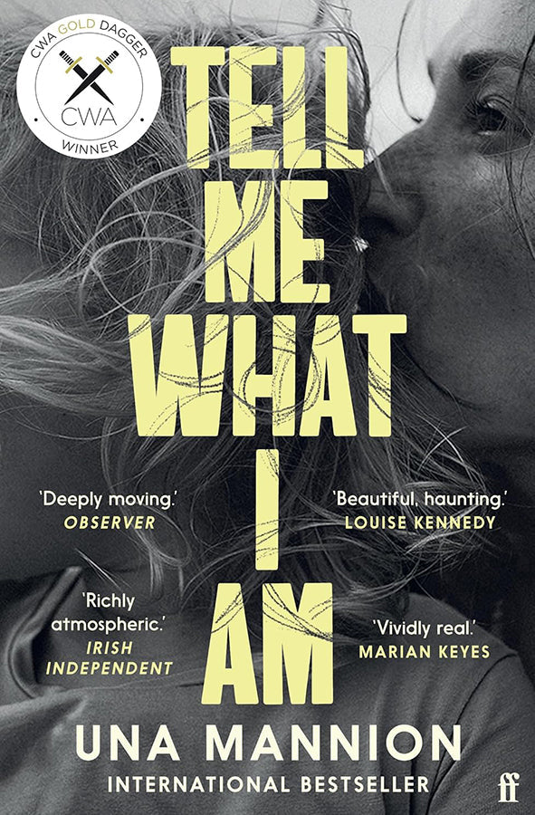 Book cover of Tell Me What I Am by Una Mannion at Wild and the Sage, Galle, Sri Lanka