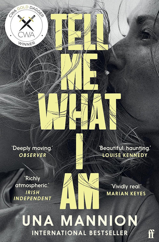 Book cover of Tell Me What I Am by Una Mannion at Wild and the Sage, Galle, Sri Lanka