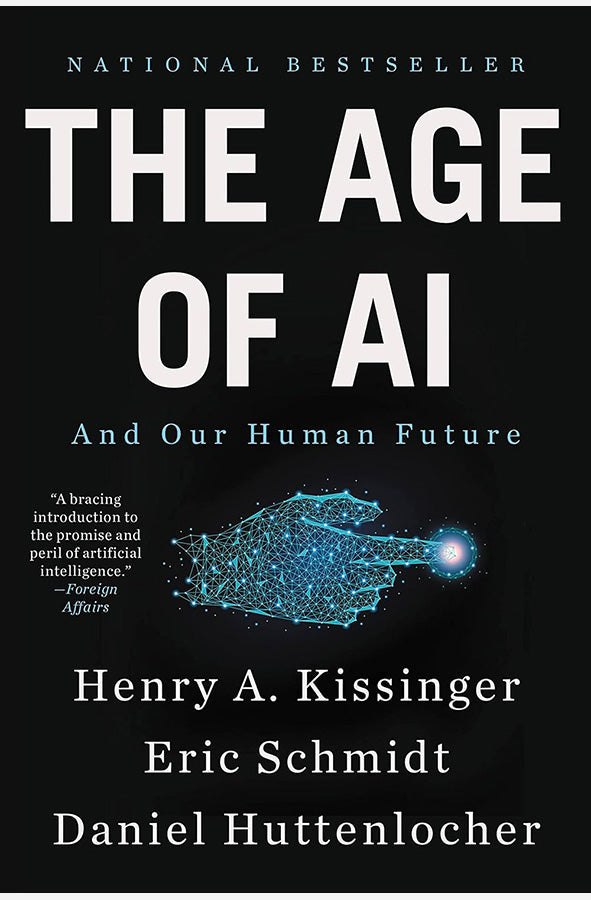 Book cover of The Age of AI: And Our Human Future by enry A Kissinger at Wild and the Sage, Galle, Sri Lanka