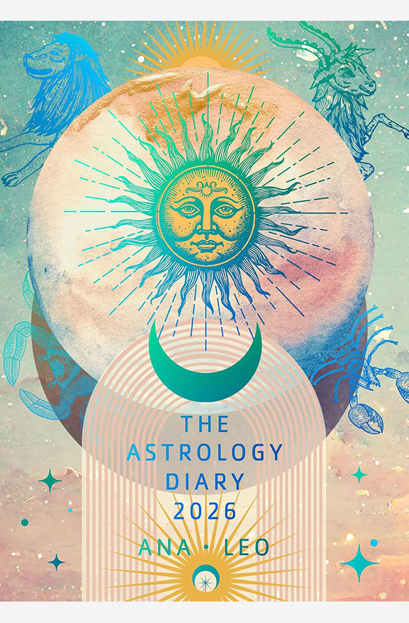 Book cover of The Astrology Diary 2026 by Ana Leo at Wild and the Sage, Galle, Sri Lanka