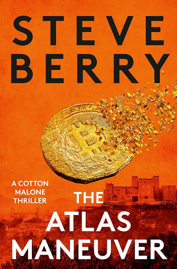 Book cover of The Atlas Maneuver by Steve Berry at Wild and the Sage, Galle, Sri Lanka