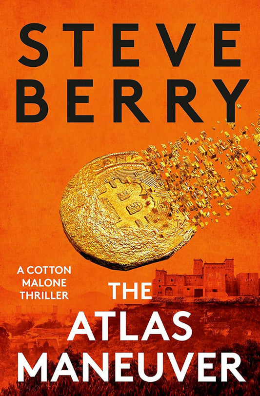 Book cover of The Atlas Maneuver by Steve Berry at Wild and the Sage, Galle, Sri Lanka