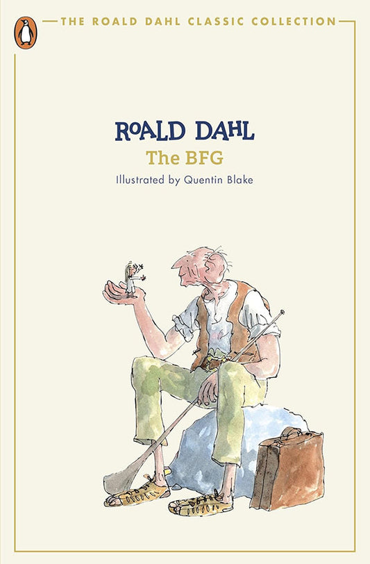 Book cover of The BFG: Illustrated by Quentin Blake by Roald Dahl at Wild and the Sage, Galle, Sri Lanka