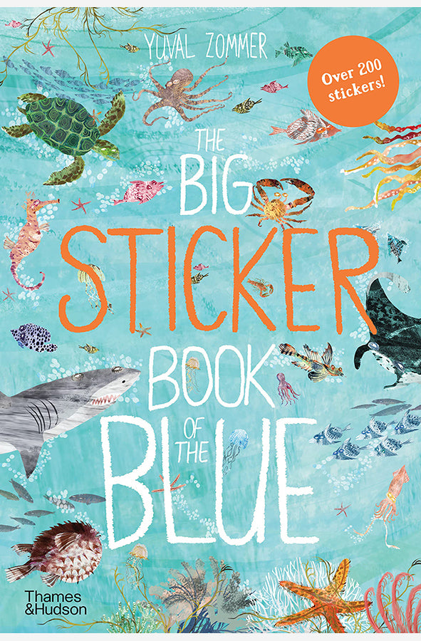 Book cover of The Big Sticker Book of the Blue by Workman at Wild and the Sage, Galle, Sri Lanka