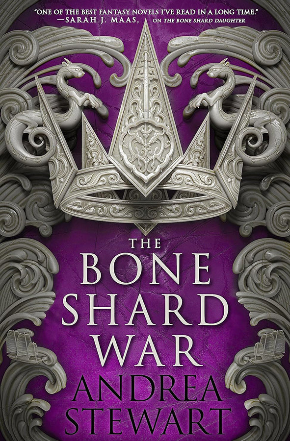 Book cover of The Bone Shard War by Andrea Stewart at Wild and the Sage, Galle, Sri Lanka