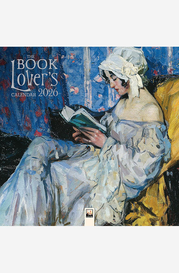 Book cover of The Book Lover's Wall Calendar 2026 (Art Calendar) by Flame Tree Studio at Wild and the Sage, Galle, Sri Lanka
