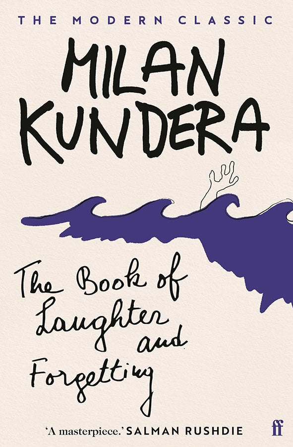 Book cover of The Book of Laughter and Forgetting by Milan Kundera at Wild and the Sage, Galle, Sri Lanka