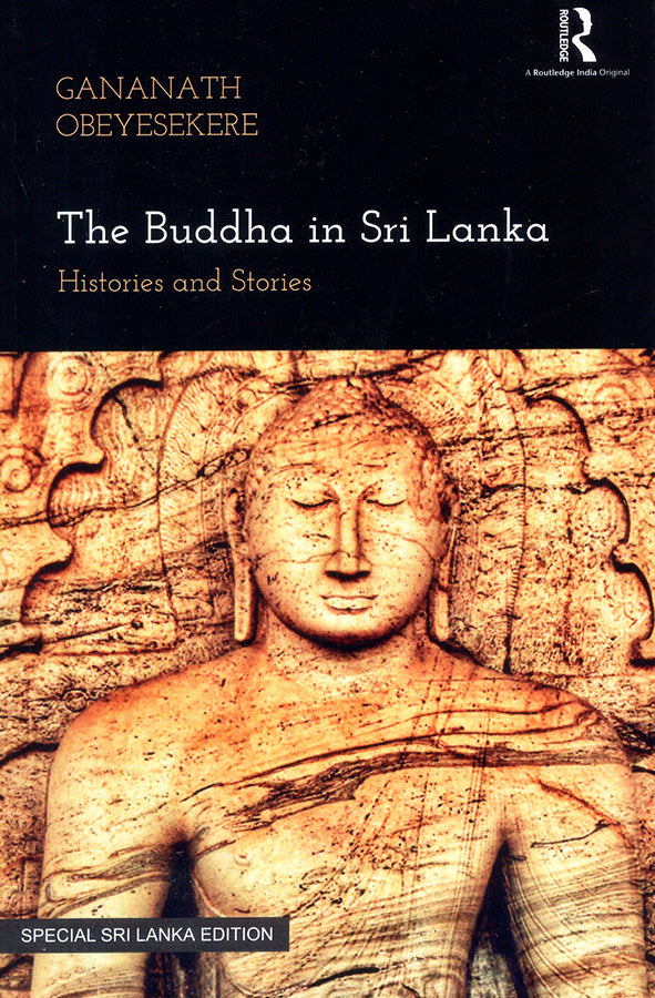 Book cover of The Buddha in Sri Lanka by Gananath Obeyesekere at Wild and the Sage, Galle, Sri Lanka