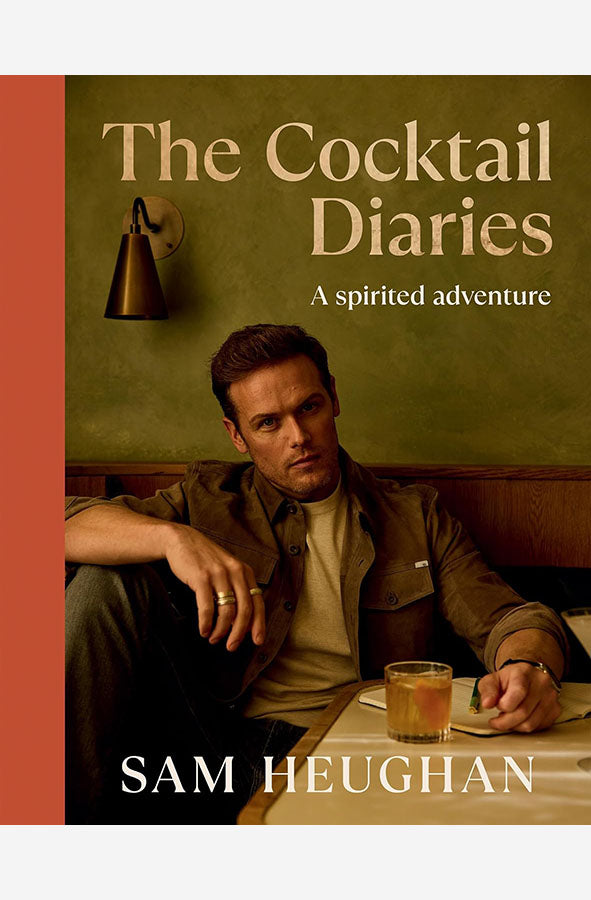 Book cover of The Cocktail Diaries : A Spirited Adventure by Sam Heughan at Wild and the Sage, Galle, Sri Lanka