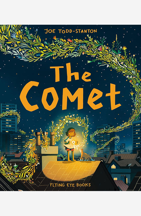 Book cover of The Comet by Joe Todd-Stanton at Wild and the Sage, Galle, Sri Lanka