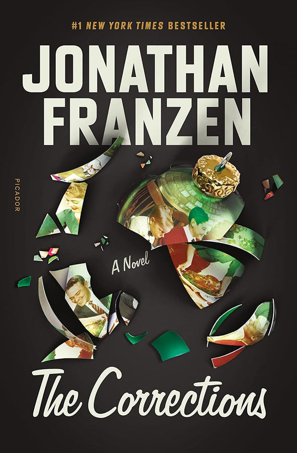 Book cover of The Corrections by Jonathan Franzen at Wild and the Sage, Galle, Sri Lanka