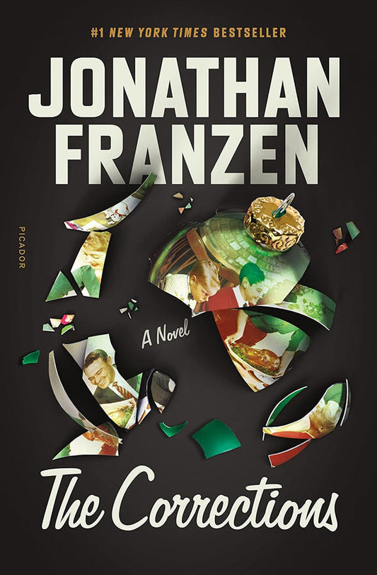 Book cover of The Corrections by Jonathan Franzen at Wild and the Sage, Galle, Sri Lanka
