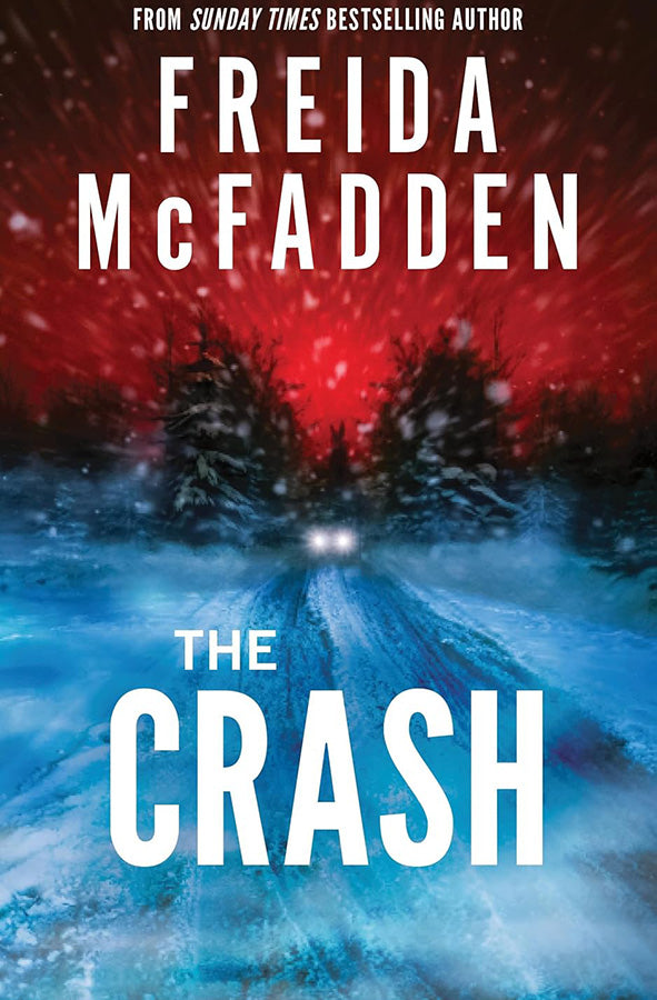 Book cover of The Crash by Freida McFadden at Wild and the Sage, Galle, Sri Lanka