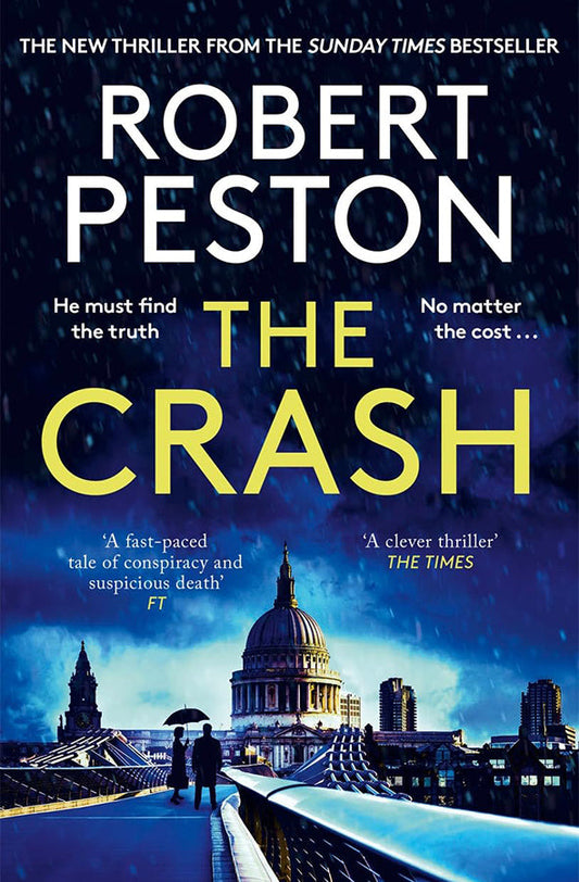 Book cover of The Crash by Robert Peston at Wild and the Sage, Galle, Sri Lanka