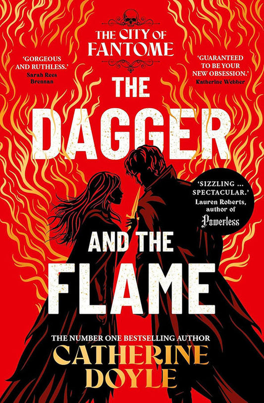 Book cover of The Dagger and the Flame by Catherine Doyle at Wild and the Sage, Galle, Sri Lanka