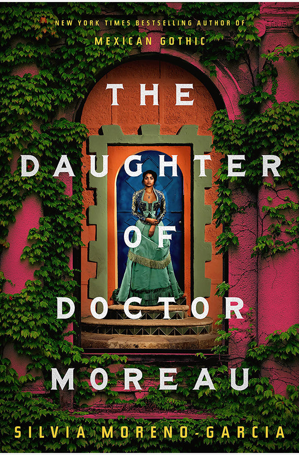 Book cover of The Daughter of Doctor Moreau by Silvia Moreno Garcia at Wild and the Sage, Galle, Sri Lanka