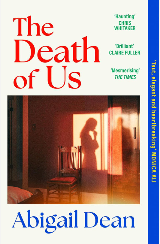 Book cover of The Death of Us by Abigail Dean at Wild and the Sage, Galle, Sri Lanka
