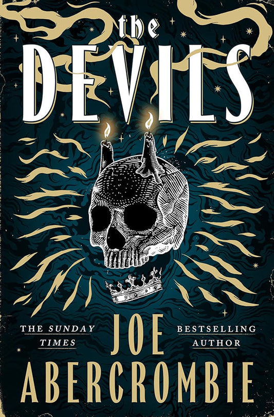 Book cover of The Devils by Joe Abercrombie at Wild and the Sage, Galle, Sri Lanka