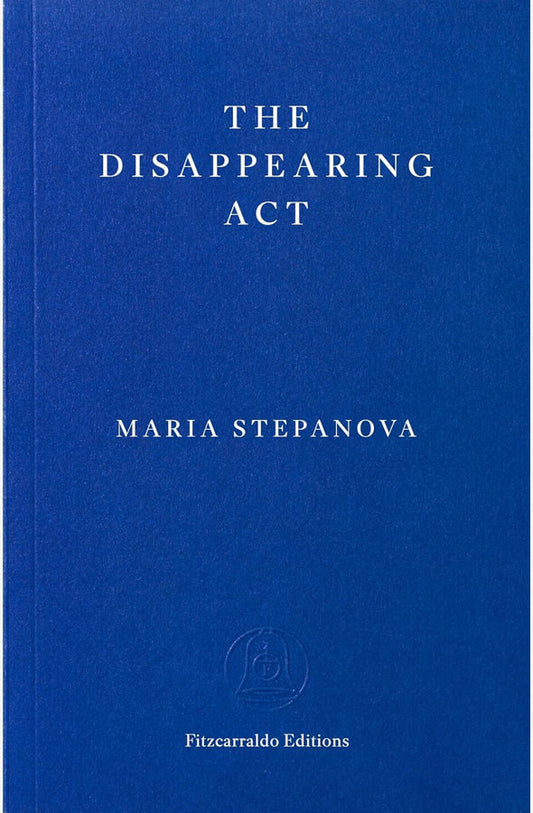 Book cover of The Disappearing Act by Maria Stepanova at Wild and the Sage, Galle, Sri Lanka