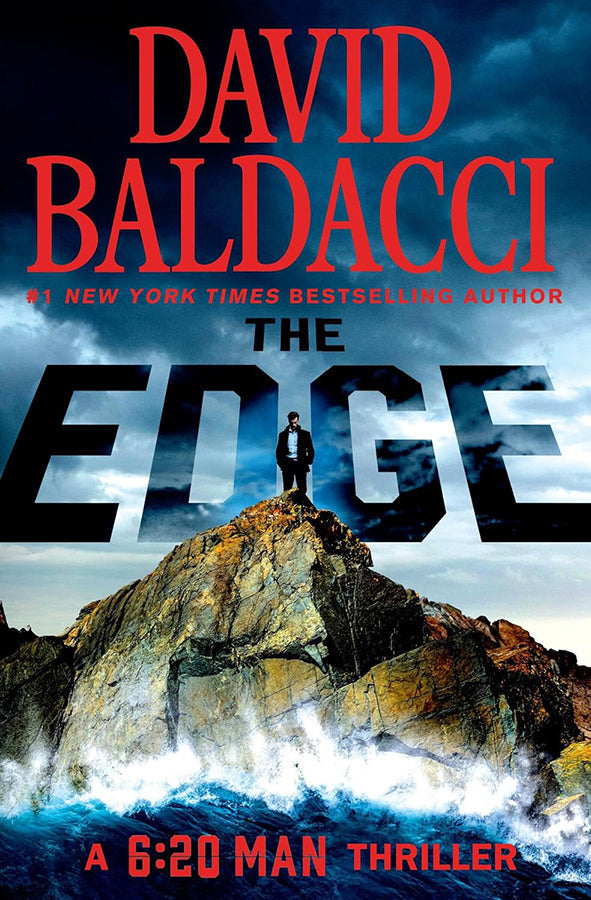 Book cover of The Edge by David Baldacci at Wild and the Sage, Galle, Sri Lanka