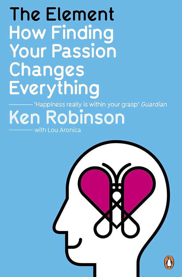Book cover of The Element : How Finding Your Passion Changes Everything by Ken Robinson at Wild and the Sage, Galle, Sri Lanka